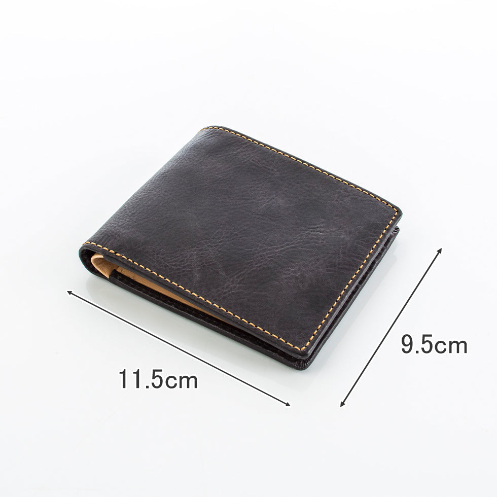 CEINT 2 COWHIDE LEATHER BI-FOLD WALLET