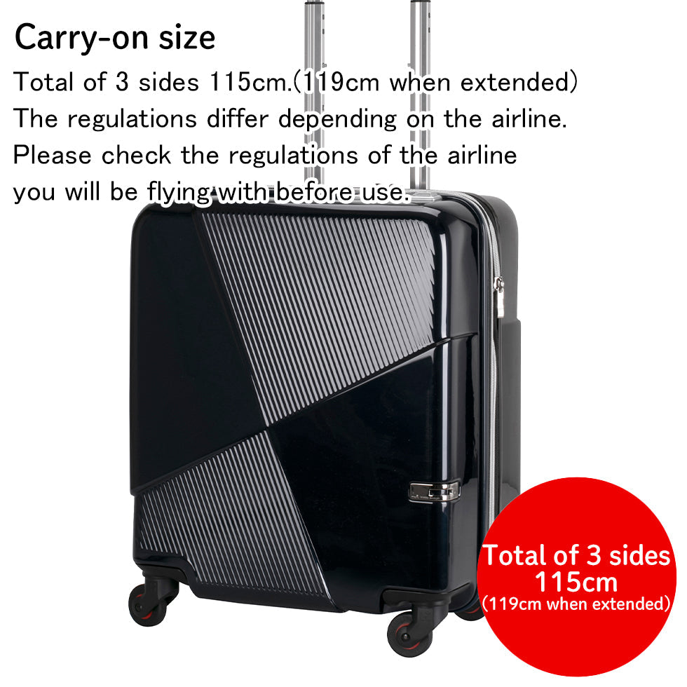 MAX CABIN EX 42L (expanded 48L) 2-3 nights carry-on size