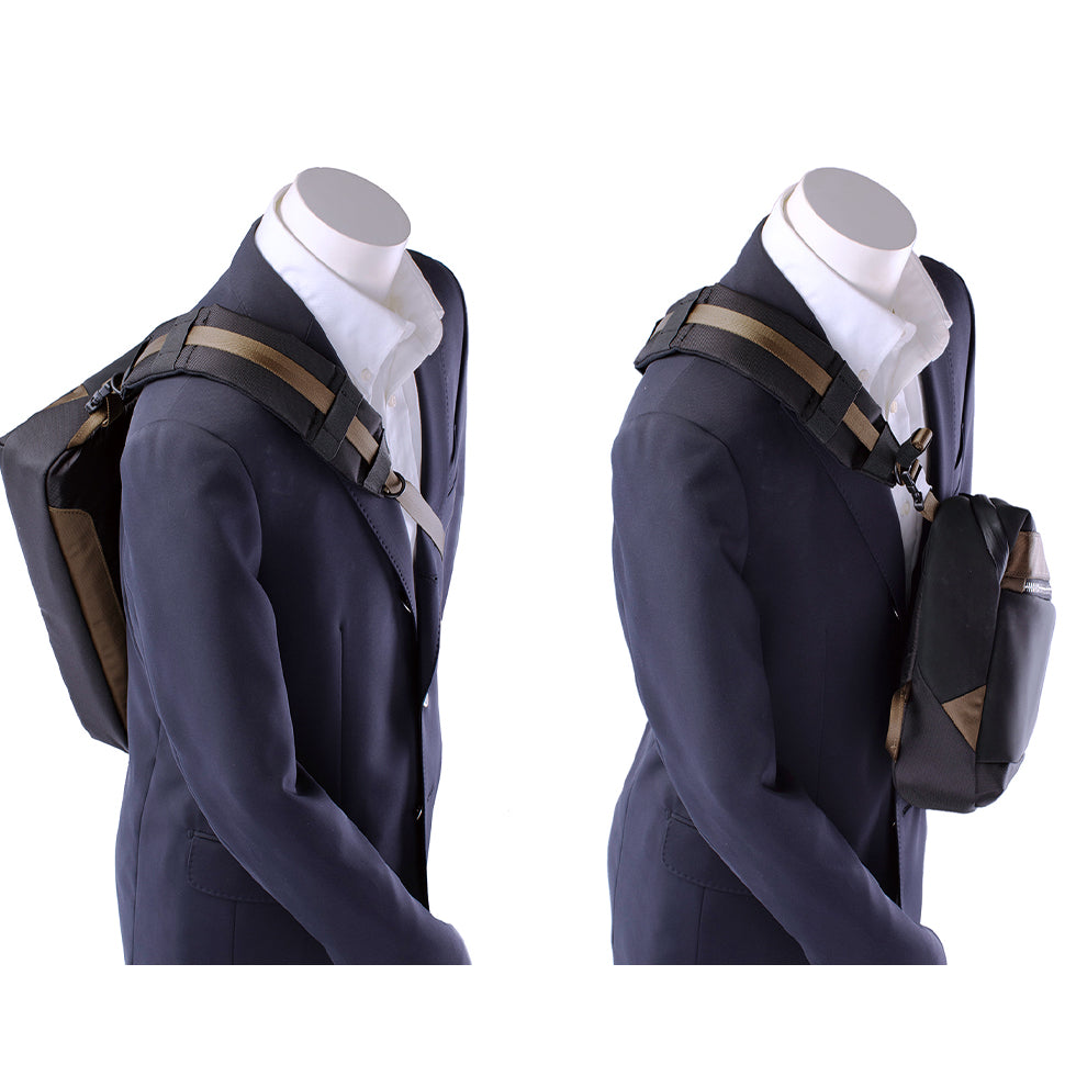 FINER BUSINESS BAG WITH SHOULDER STRAP