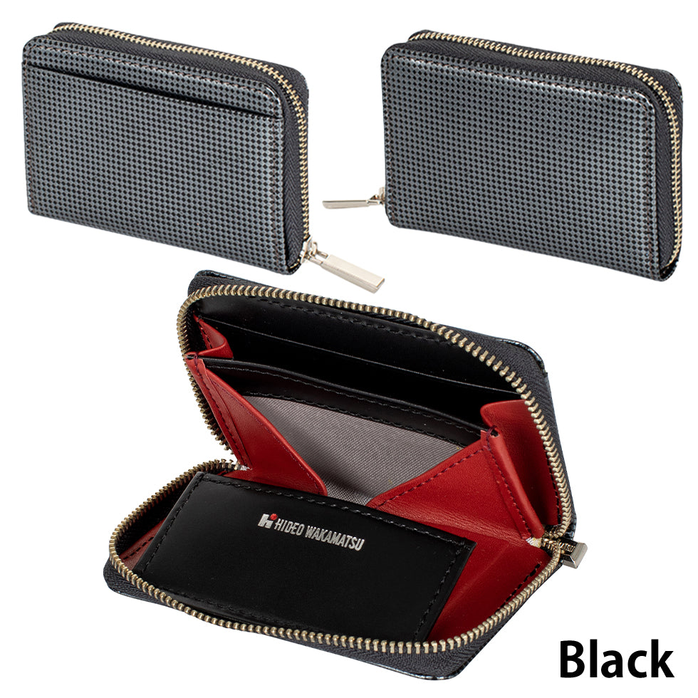 ROCK COWHIDE LEATHER COIN PURSE