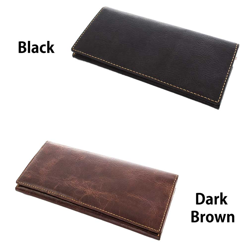 CEINT 2 COWHIDE LEATHER LONG WALLET