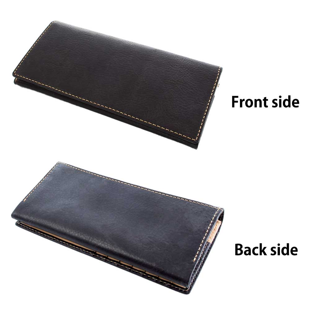 CEINT 2 COWHIDE LEATHER LONG WALLET