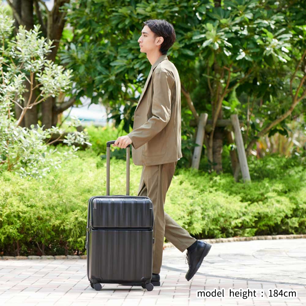 ESTOP [M] 60L（拡張時71L）5～7泊用、ストッパー付き