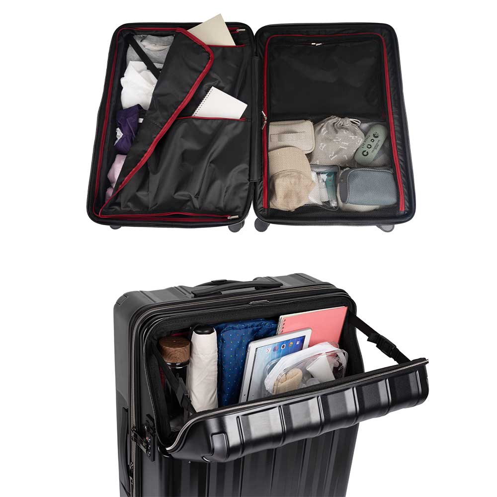 ESTOP [M] 60L（拡張時71L）5～7泊用、ストッパー付き