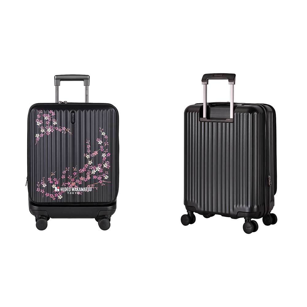 夜桜フロントオープンキャリー [S] 36L（拡張時44L）2～3泊機内持ち込みサイズ