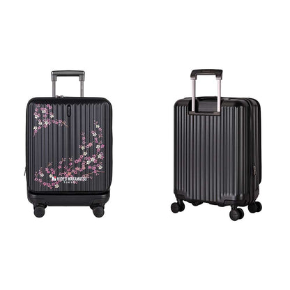 夜桜フロントオープンキャリー [S] 36L（拡張時44L）2～3泊機内持ち込みサイズ