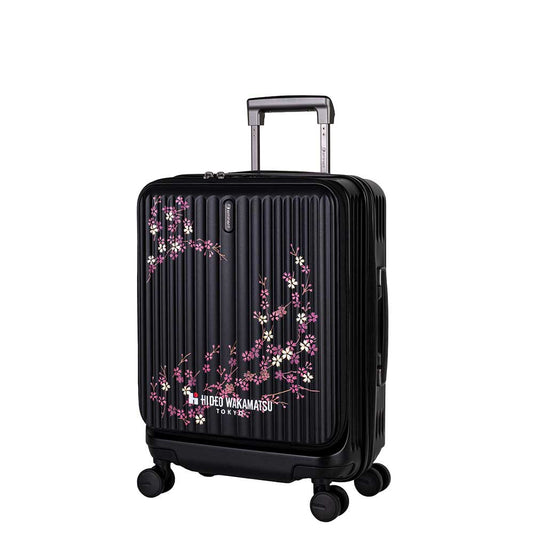 夜桜フロントオープンキャリー [S] 36L（拡張時44L）2～3泊機内持ち込みサイズ