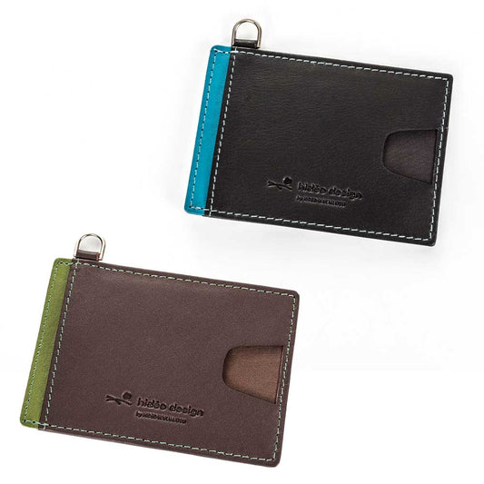TACK COWHIDE LEATHER PASS CASE