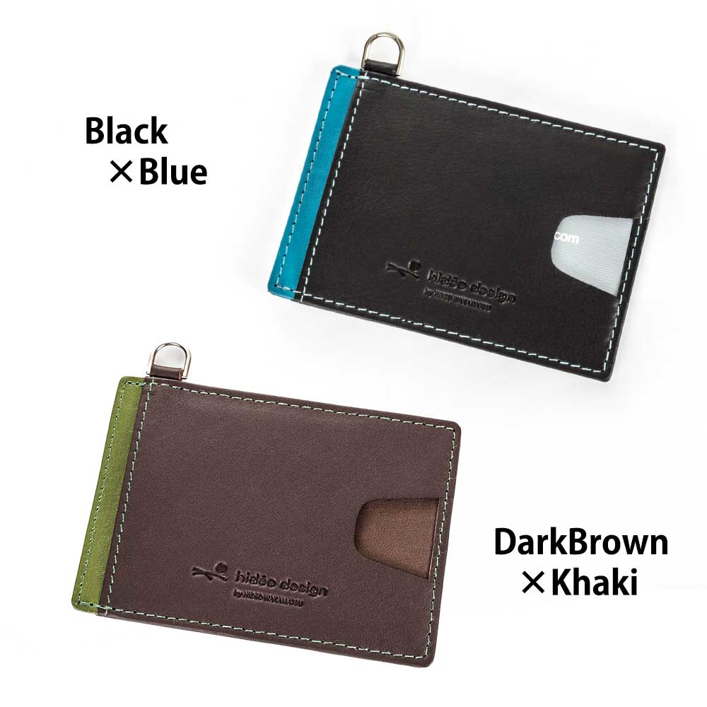 タック 牛革パスケース